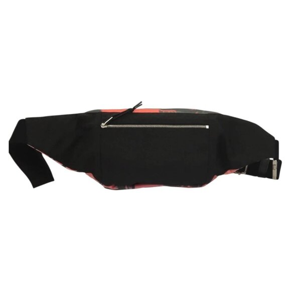 SAINT LAURENT Body Bag Nylon Pink Silver Auth - Picture 10 of 15